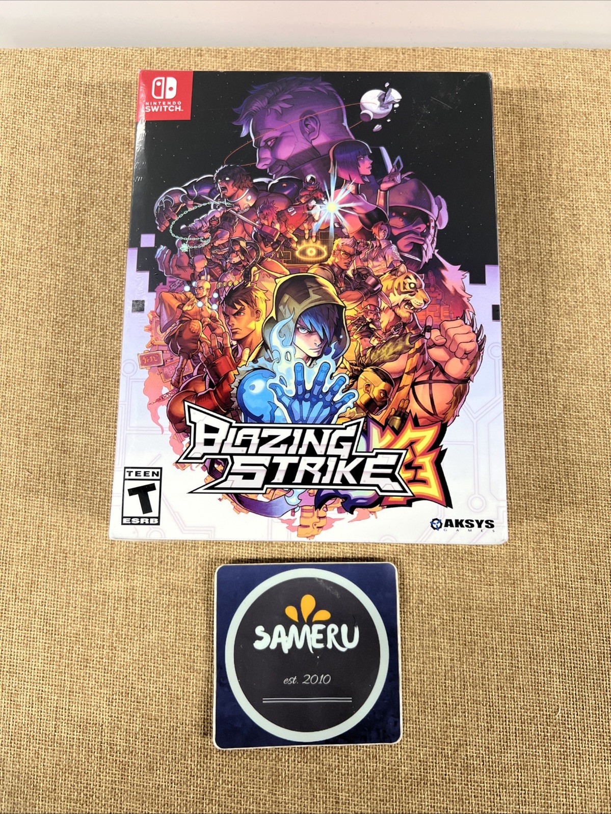 NEW Blazing Strike Limited Edition for Nintendo Switch SEALED FREE SHIPPING!!