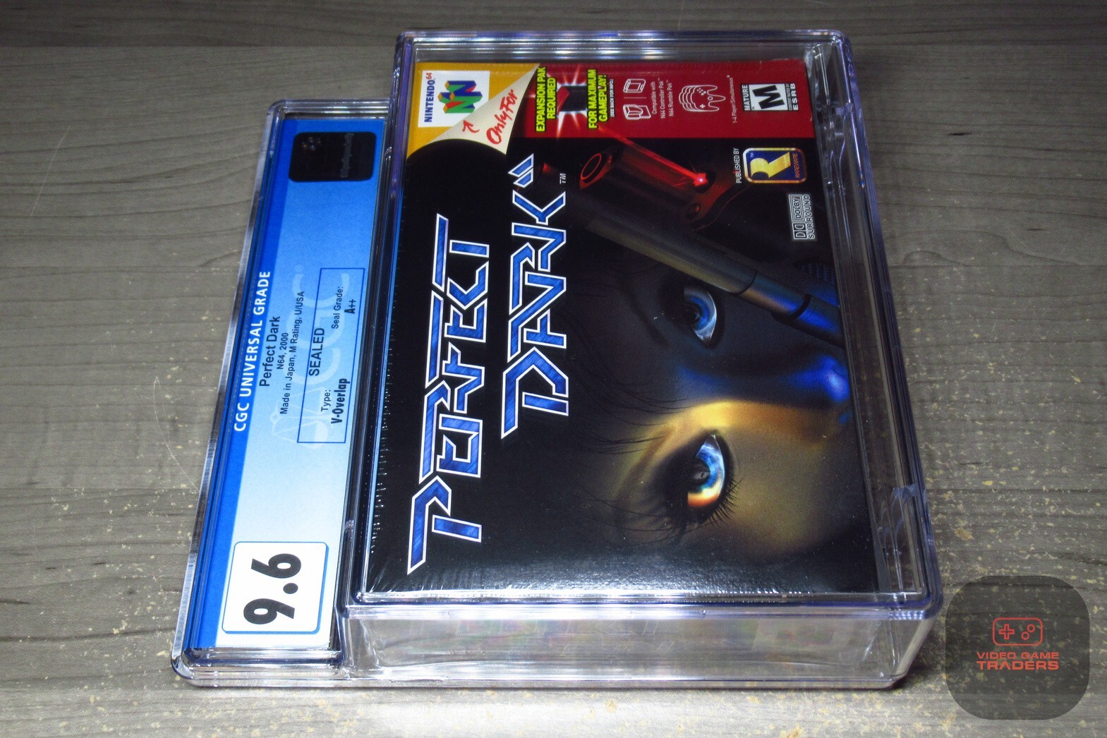 CGC 9.6 A++ – Perfect Dark Nintendo 64, N64 2000 NEW!