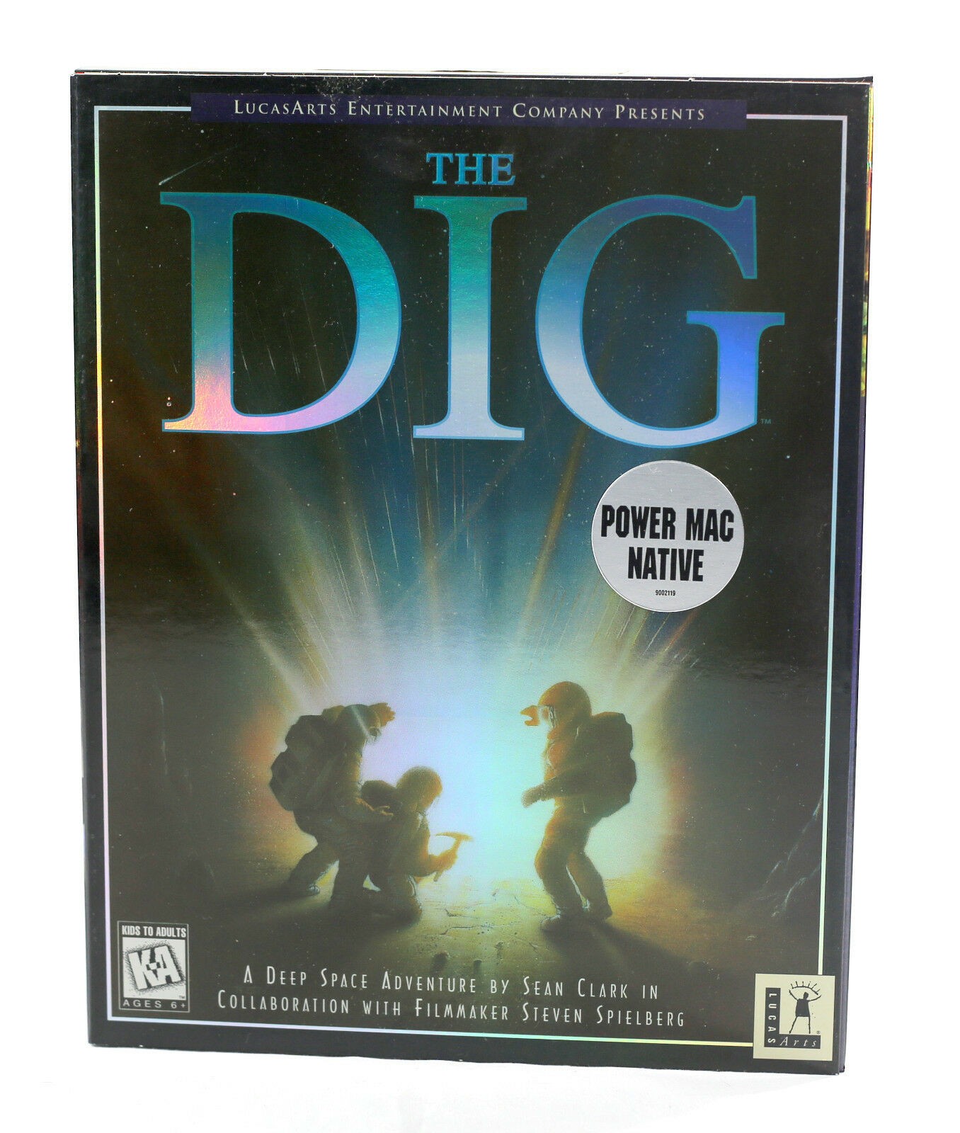 SEALED 1995 The Dig LucasArts Case Fresh Big Box PC