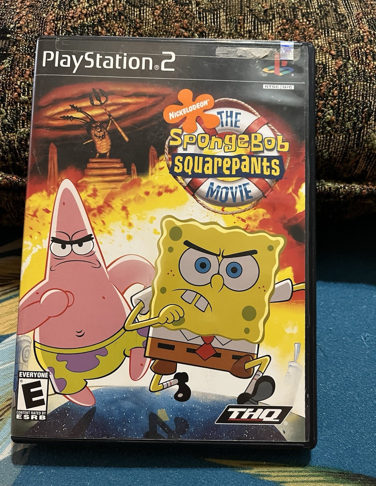 THQ SpongeBob SquarePants Movie PS2 E NTSC-U/C 2004 Platformer 1 Player