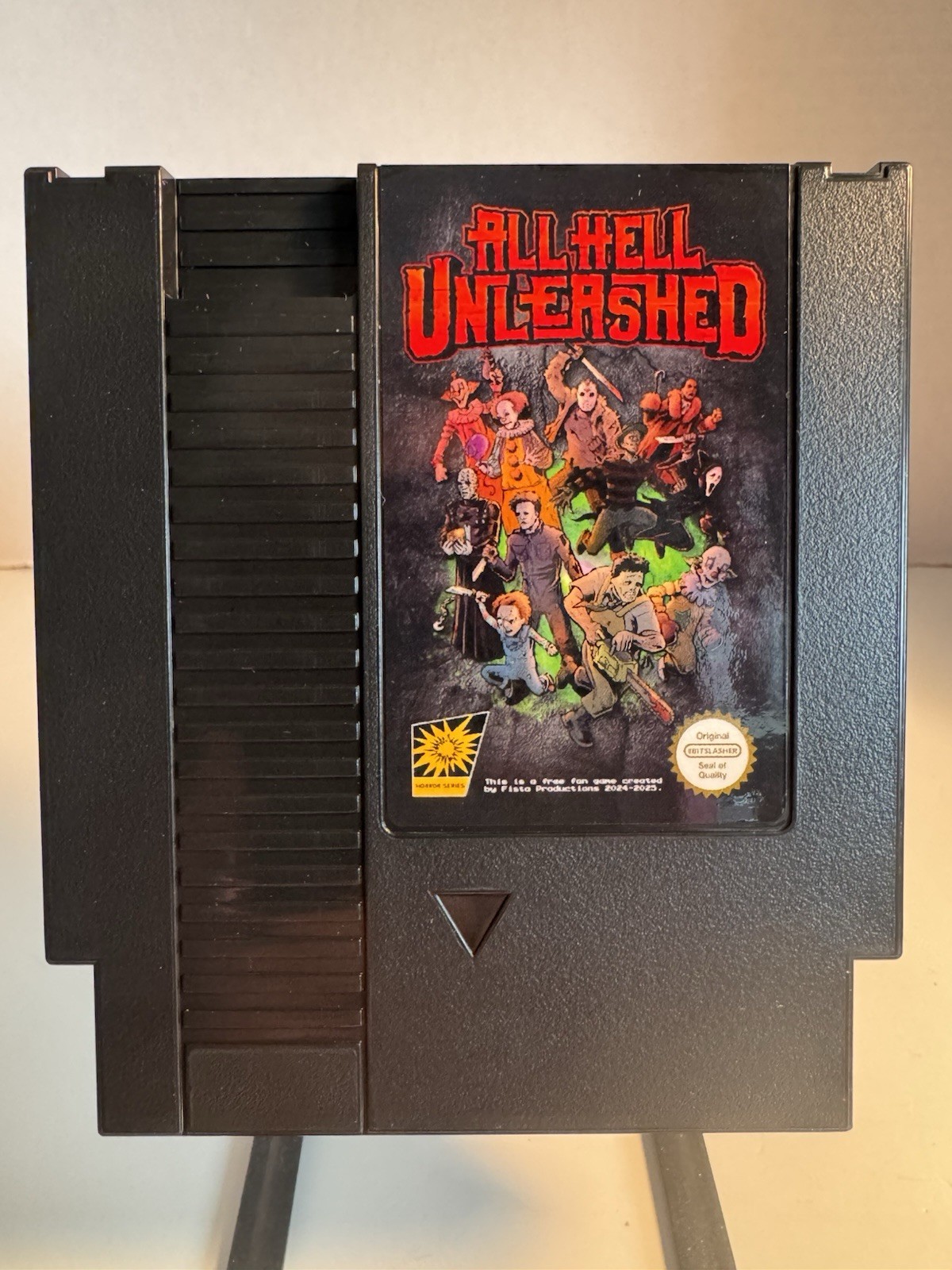 All Hell Unleashed-Nintendo Entertainment System NES-Game Cart Only Fun