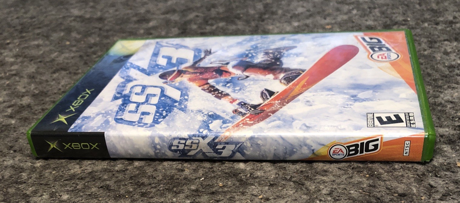 SSX 3 (Microsoft Xbox, 2003) Complete w/ Manual – UNTESTED
