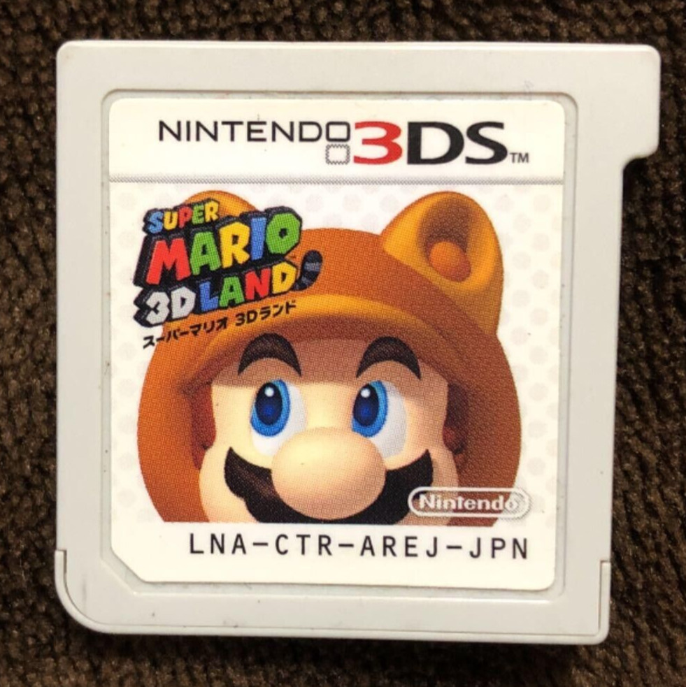 Nintendo 3DS Super Mario 3D Land Japan Import Region Locked Cartridge only