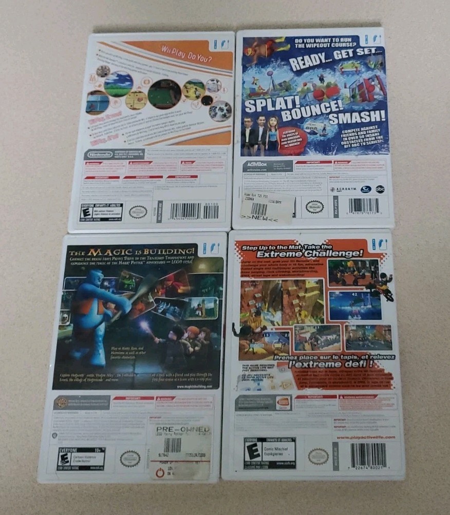 Nintendo Wii Game Lot Of 12 Various Titles Mostly CIB, Tested Working