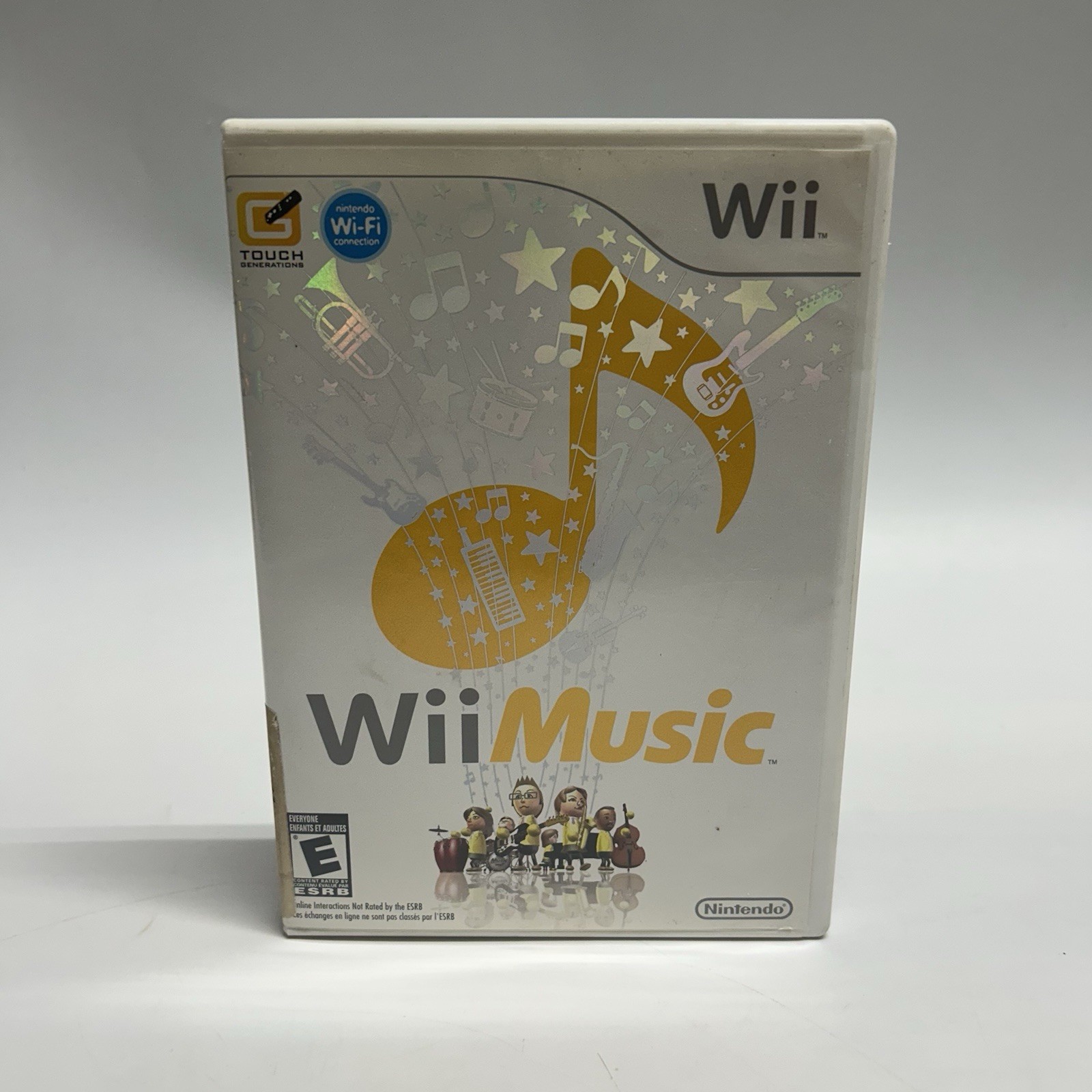 Wii Music WiiMusic Video Game Disk With Case (Nintendo Wii, 2008)