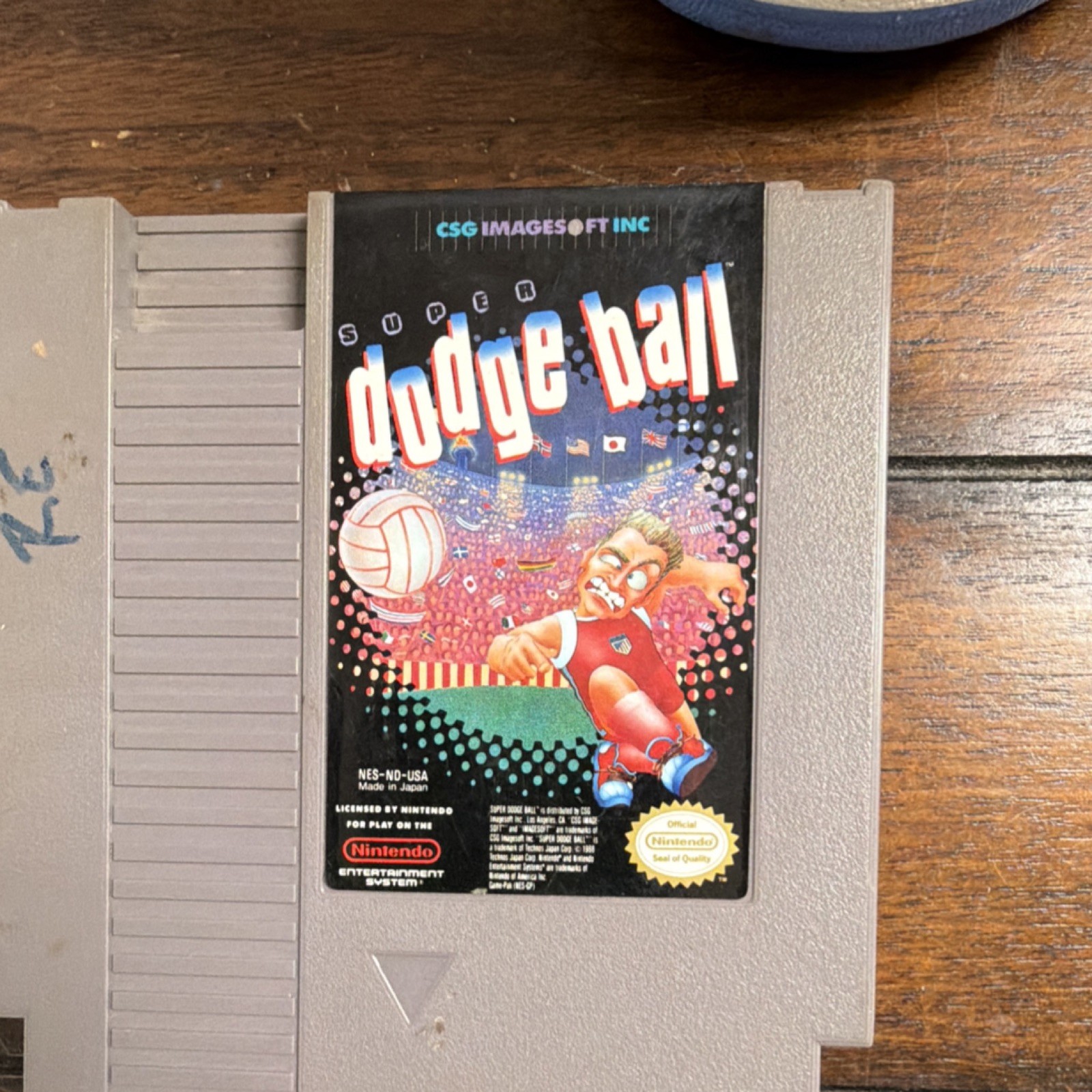 Nintendo NES Super Dodge Ball CSG Imagesoft Inc Sports Game NTSC-U/C