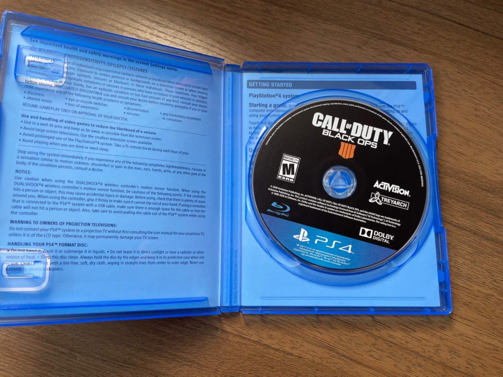 Activision Call of Duty: Black Ops 4 Shooter Game PS4 Battle Royale Zombies Mode