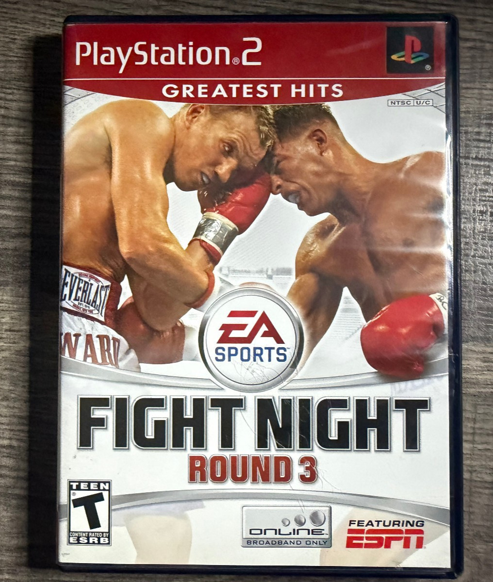 Fight Night Round 3 (Greatest Hits) – Sony PS2 – EA Sports – Acceptable Conditio