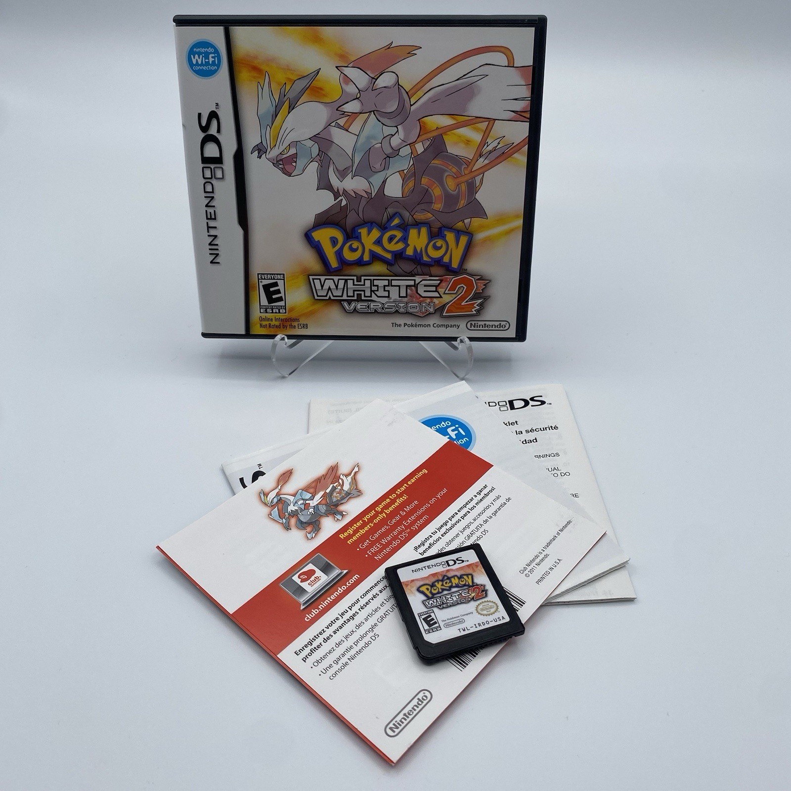Pokemon: White Version 2 (Nintendo DS, 2012) TESTED