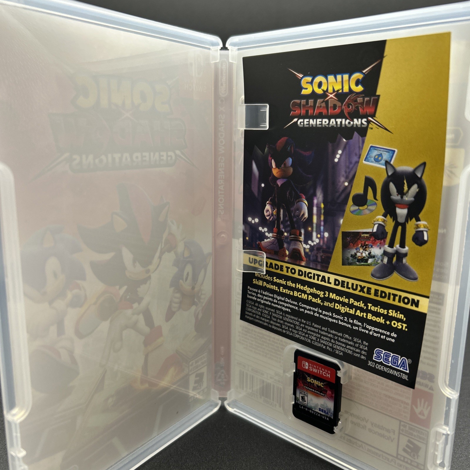 Sonic X Shadow Generations – Nintendo Switch – CIB – Excellent