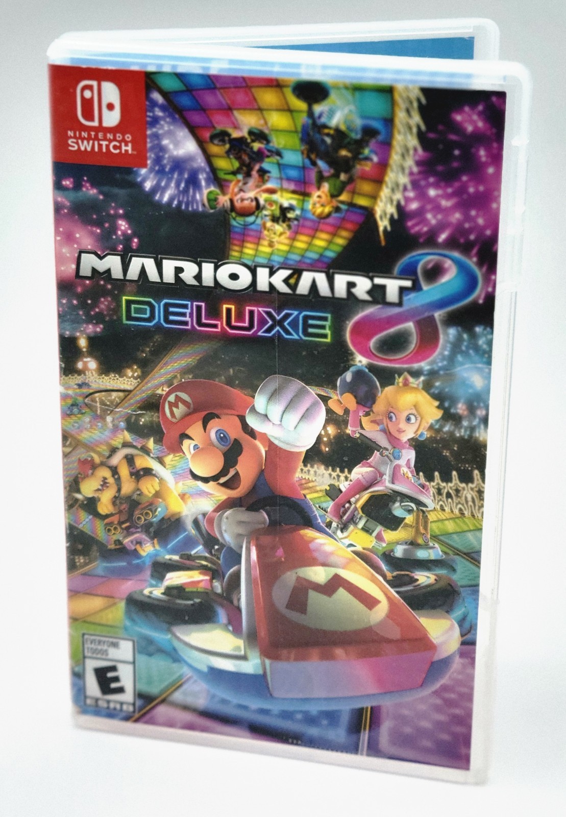 Nintendo Mario Kart 8 Deluxe Multiplayer Racing Game, E-Everyone, Switch