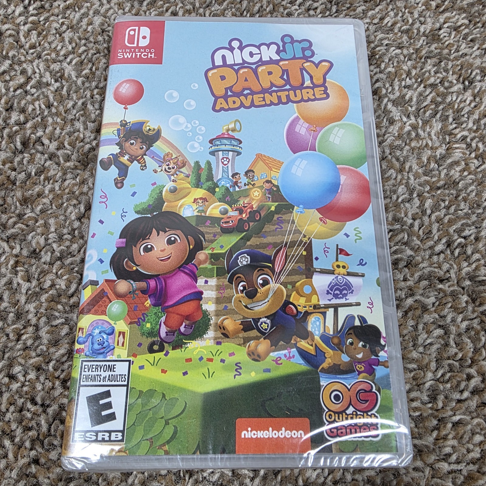 Nick Jr. Party Adventure Nintendo Switch Game Nickelodeon – Brand New Sealed