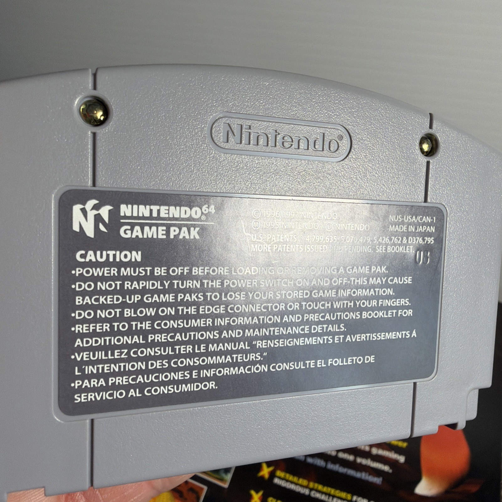 Conker’s Bad Fur Day Nintendo 64 N64 Authentic Super Clean With Guide