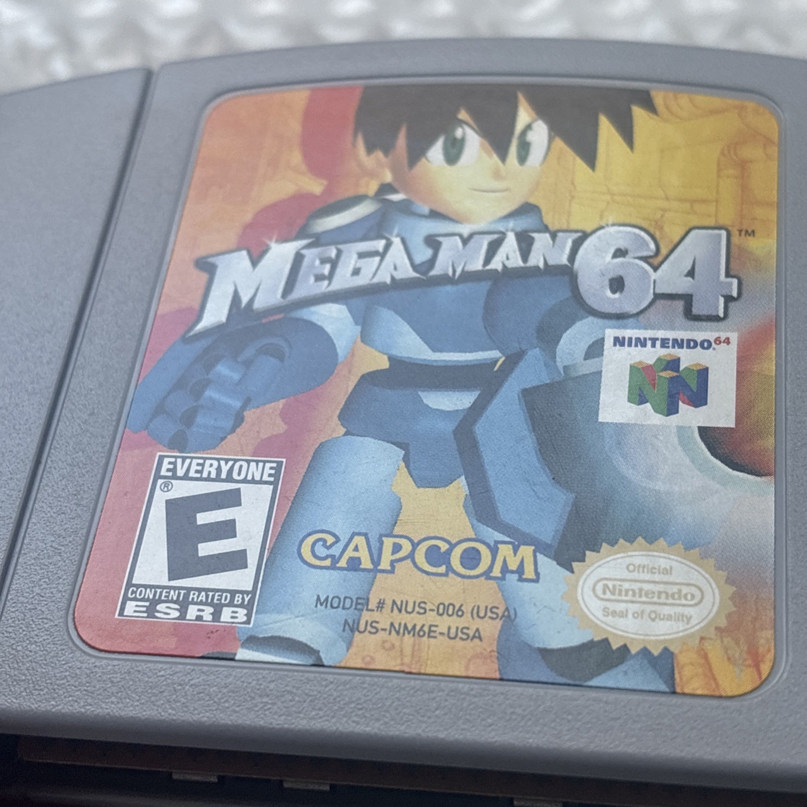 Mega Man Nintendo 64 N64 Authentic Complete In Box CIB Reg Card Manual Capcom
