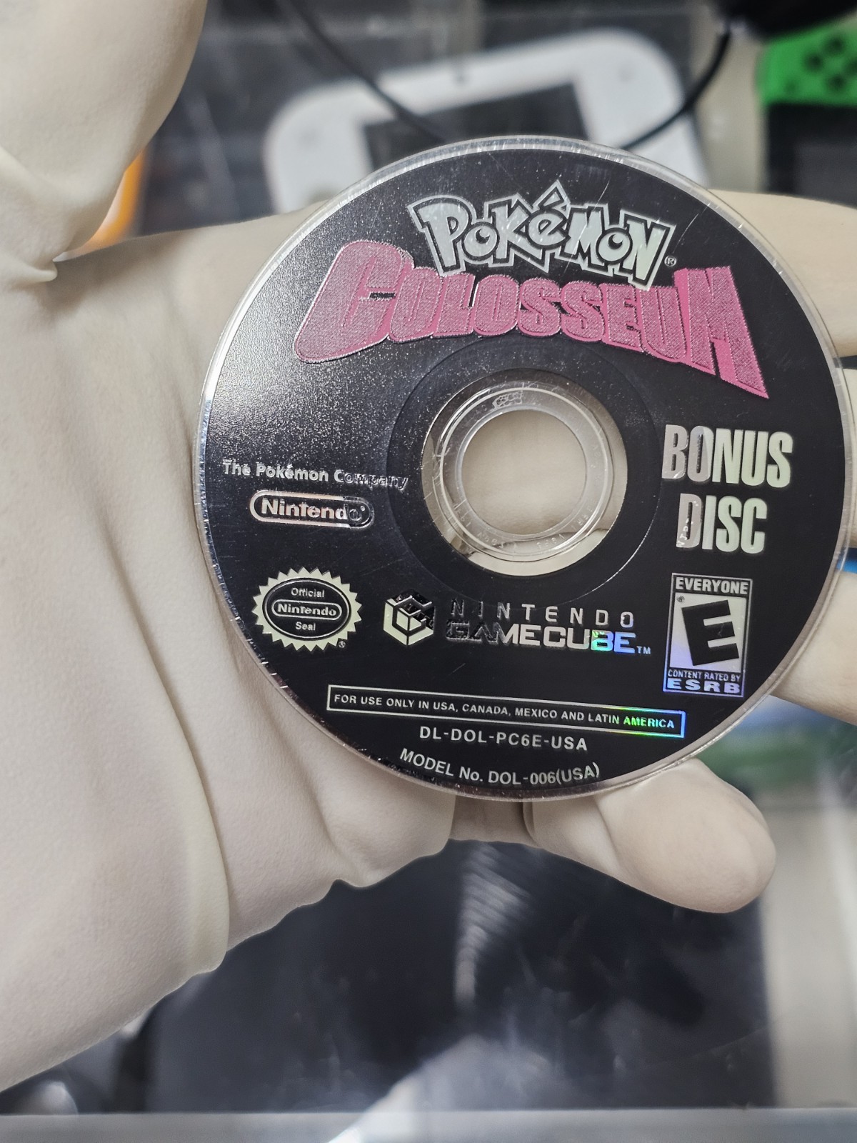 Pokemon Colosseum Bonus Disc (Nintendo GameCube, 2004) Video Game – Disc Only