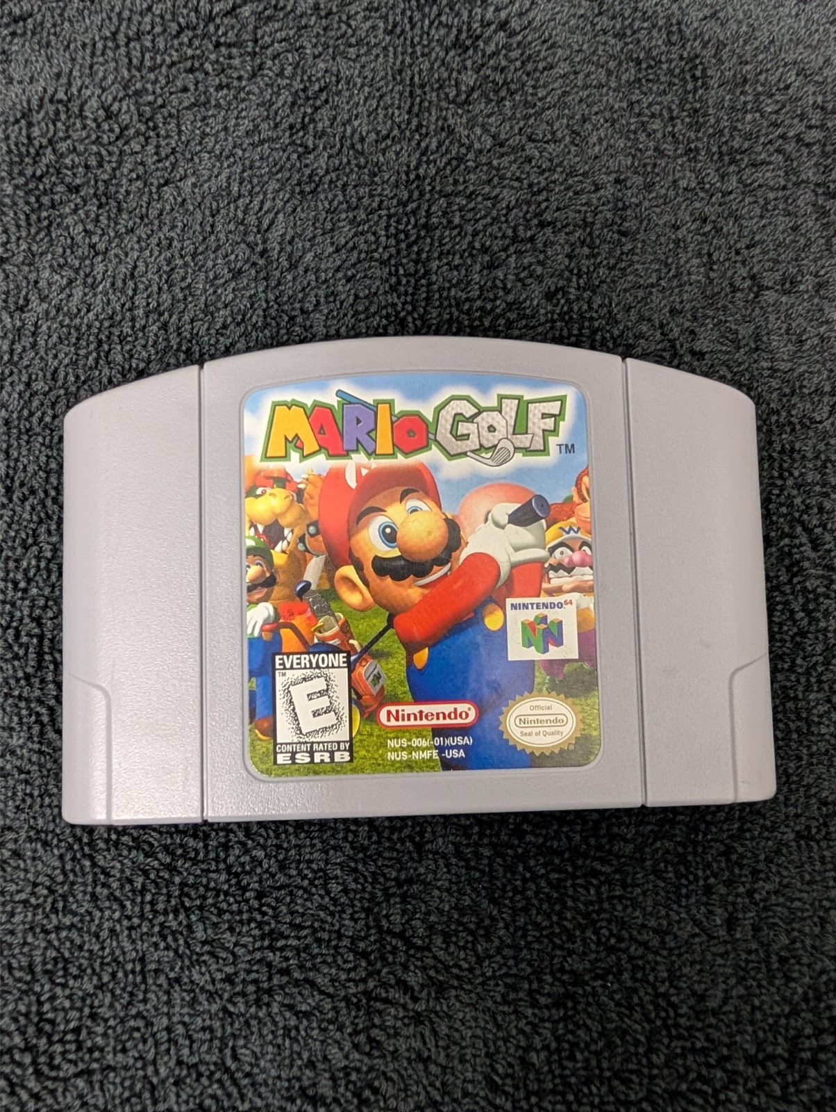Mario Golf Nintendo 64 N64 Cartridge Only Tested