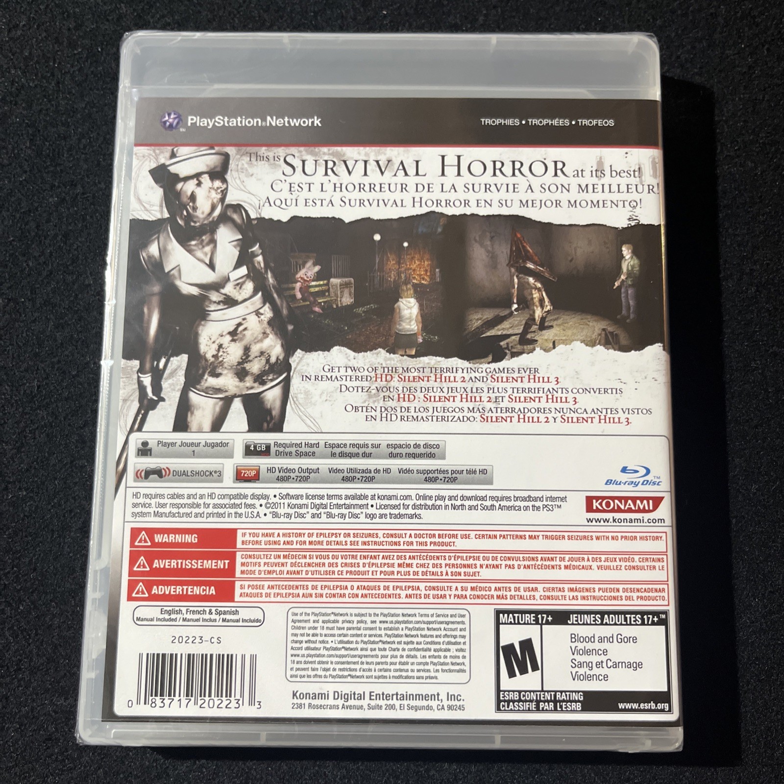 Silent Hill HD Collection (Sony PlayStation 3, 2012) | Brand New and Sealed