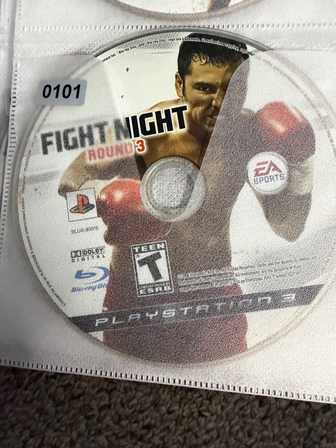 Fight Night Round 3 PlayStation 3 Video Game PS3 EA Sports Boxing
