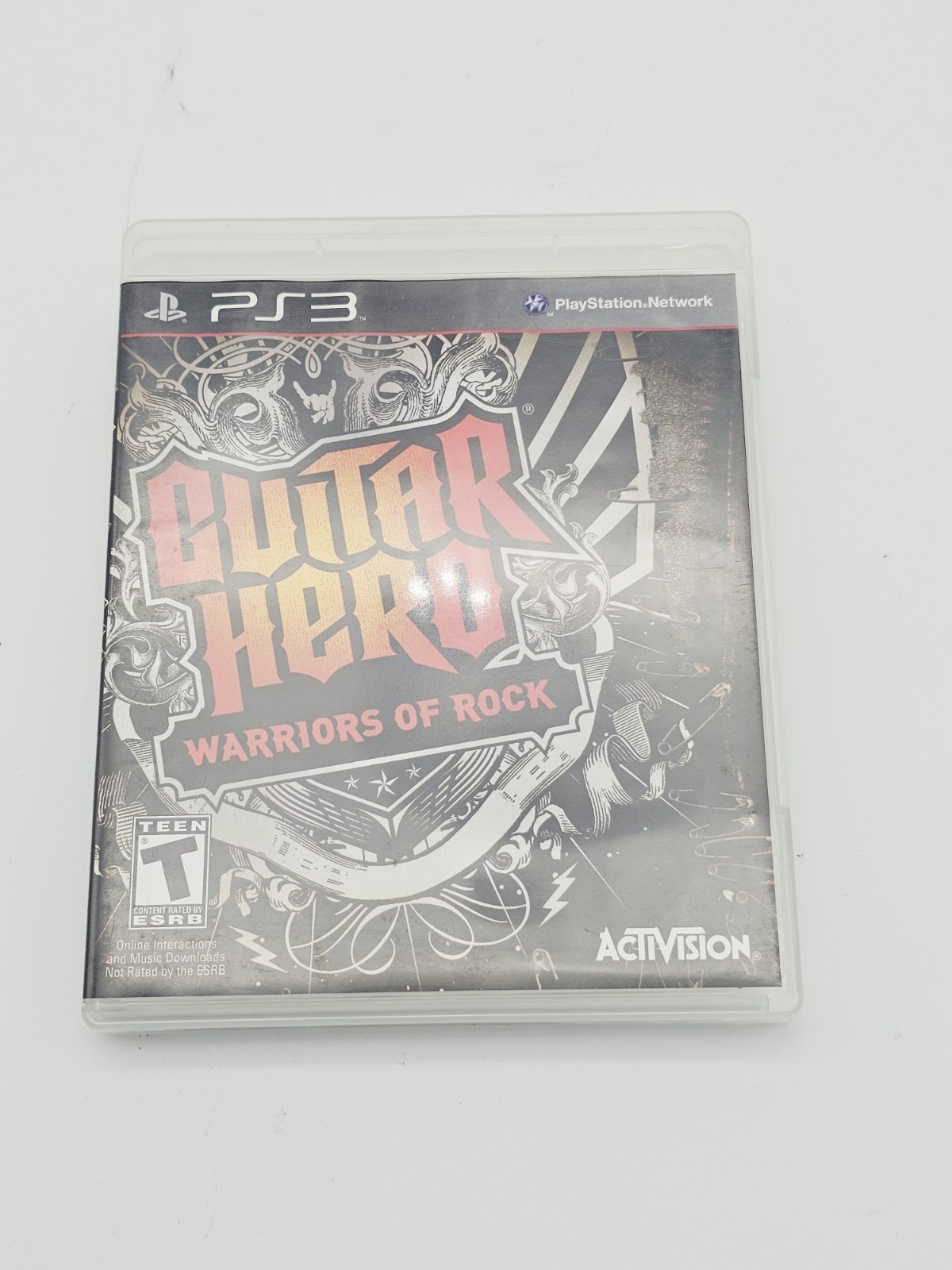Guitar Hero: Warriors of Rock PS3 Sony PlayStation 3 Complete In Box CIB Tested
