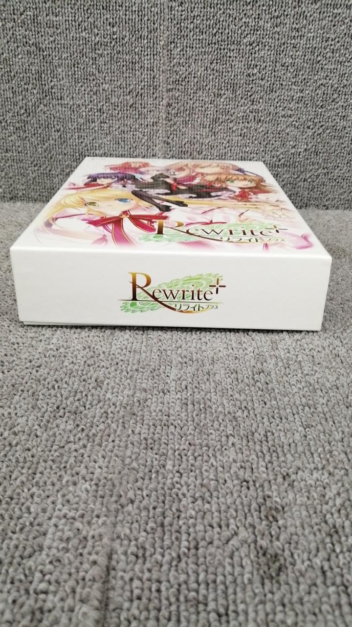 Rewrite+ PC Game Soft with Bonus CD & Unopened Card, Used Condition