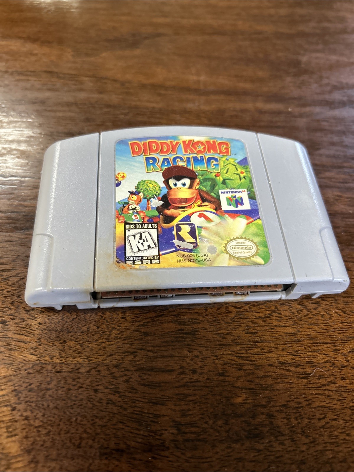 Diddy Kong Racing (Nintendo 64, 1997) N64 Authentic – Tested/Working!