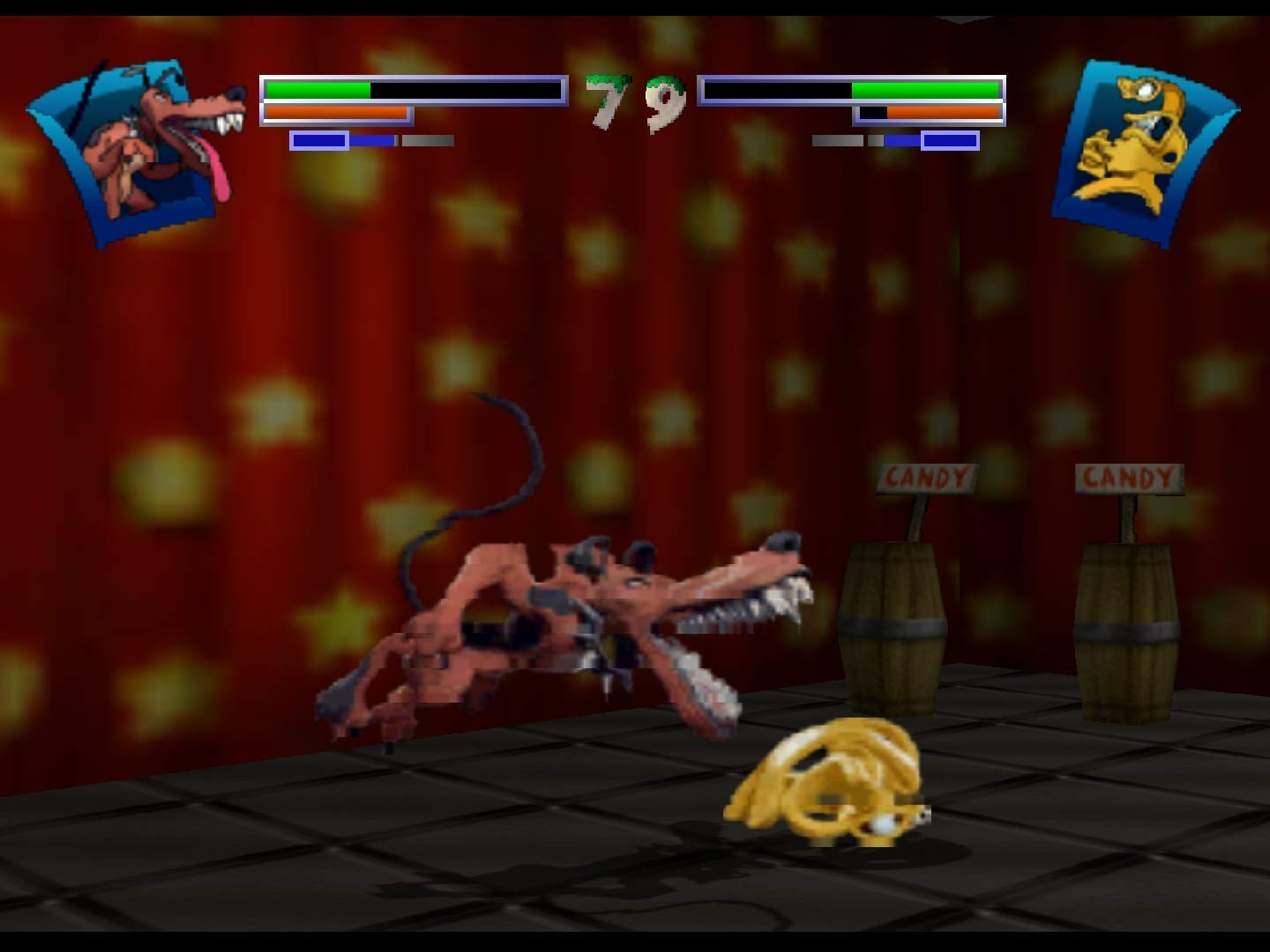 Clay Fighter Sculptor’s Cut for Nintendo 64 N64 – Retro Fighting Game Cartridge