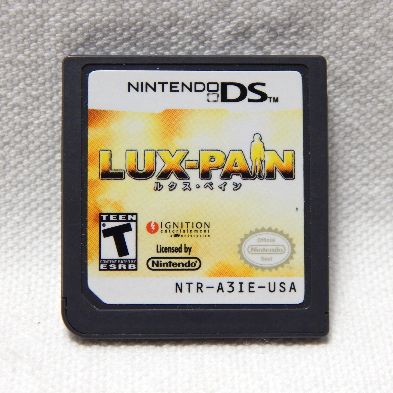 Lux-Pain Cartridge Only Nintendo DS 2009