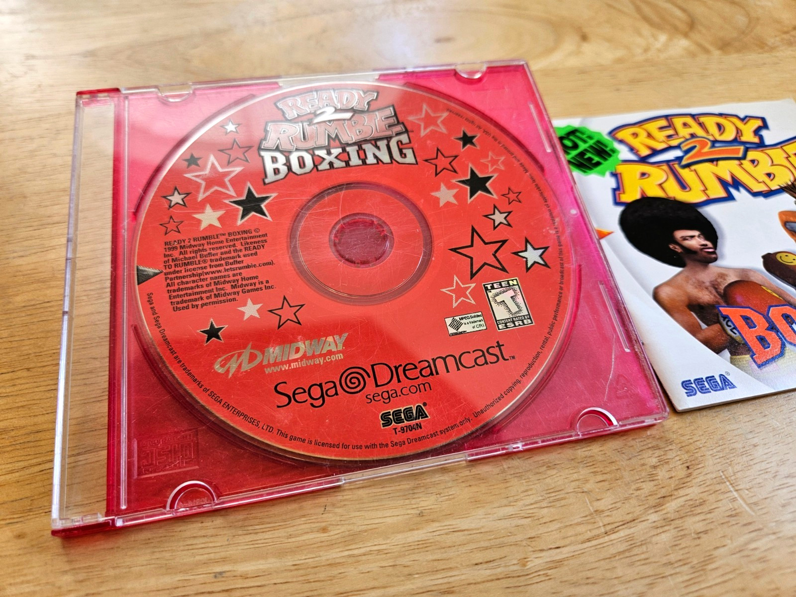 Dreamcast – Ready 2 Rumble Boxing – (Tested & Guaranteed) Video Game + MANUAL