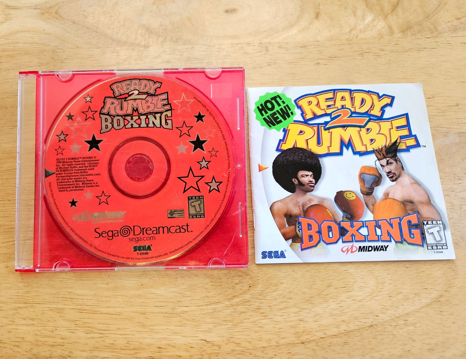 Dreamcast – Ready 2 Rumble Boxing – (Tested & Guaranteed) Video Game + MANUAL