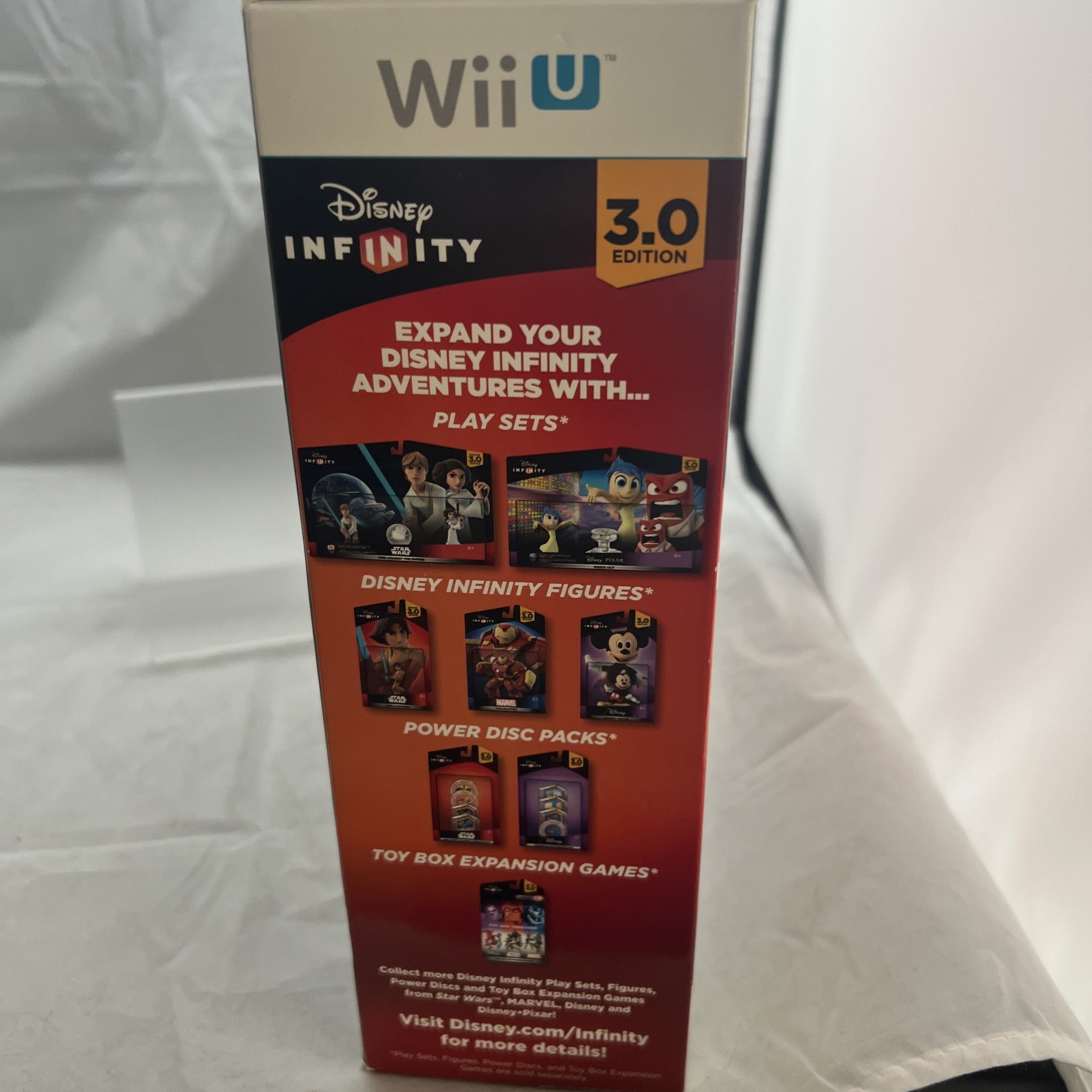 Nintendo WII U Disney Infinity STAR WARS 3.0 Starter Pack Game NEW