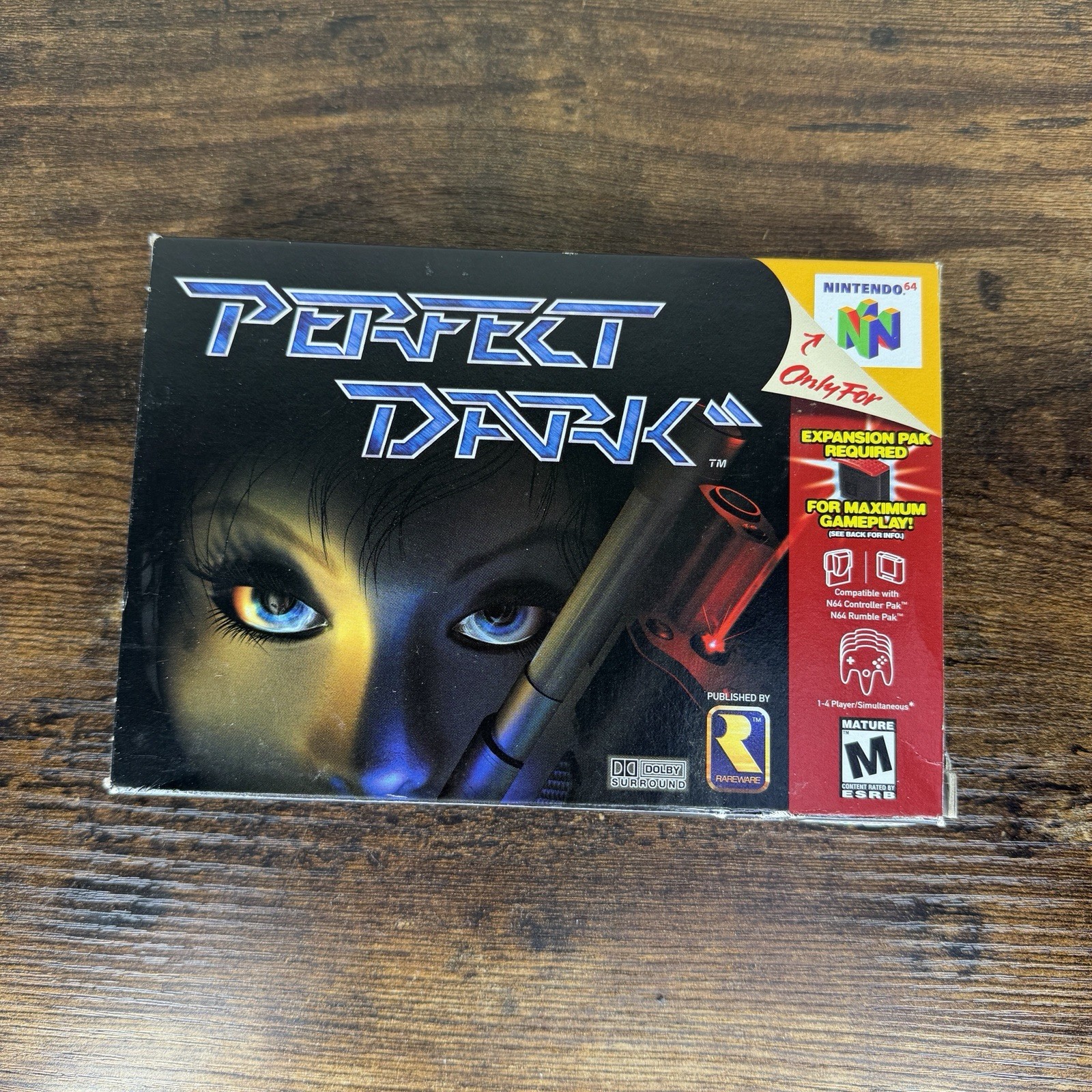 Perfect Dark (Nintendo 64, 2000) N64 Complete w/ Manual