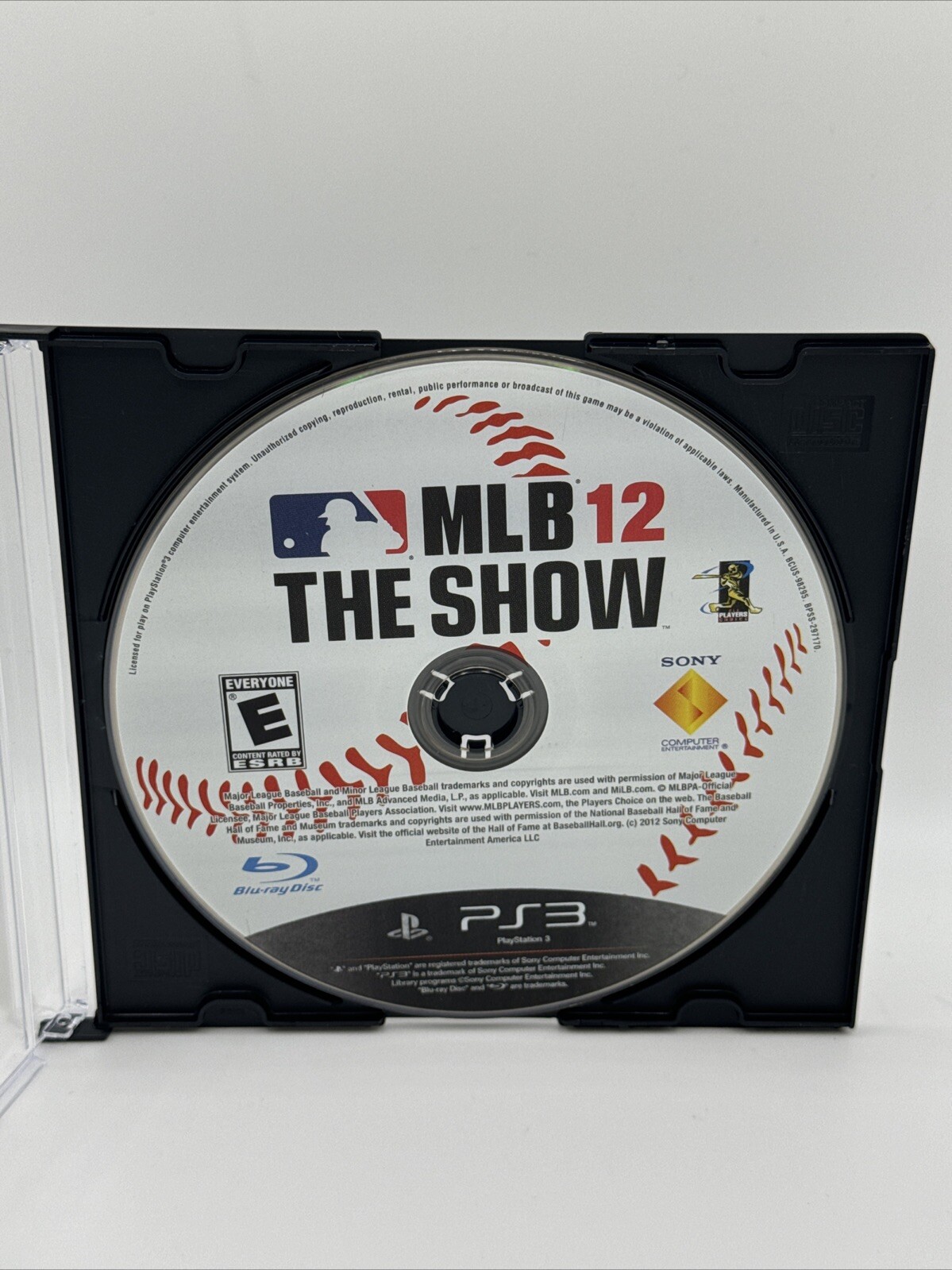 MLB 12 The Show PS3 PlayStation 3 – Disc Only Fast Free Shipping