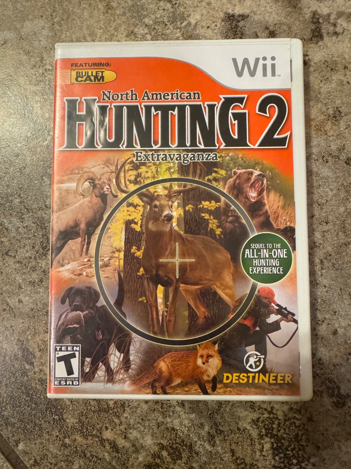North American HUNTING 2 Extravaganza Nintendo Wii Game PAL Complete with Manual