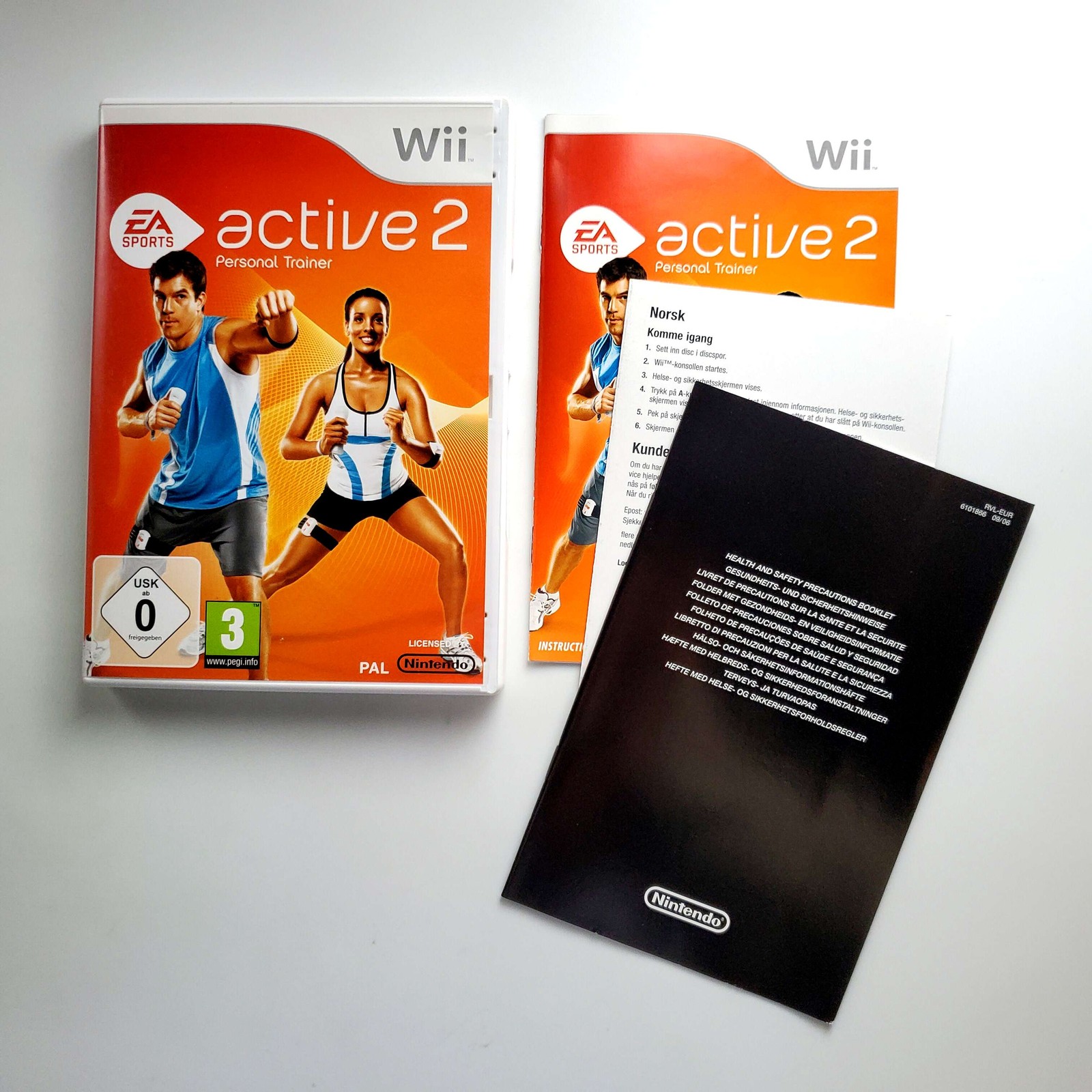 (Not USA Version, Read) EA Sports Active 2 Game Only – Nintendo Wii 1Y Guarantee