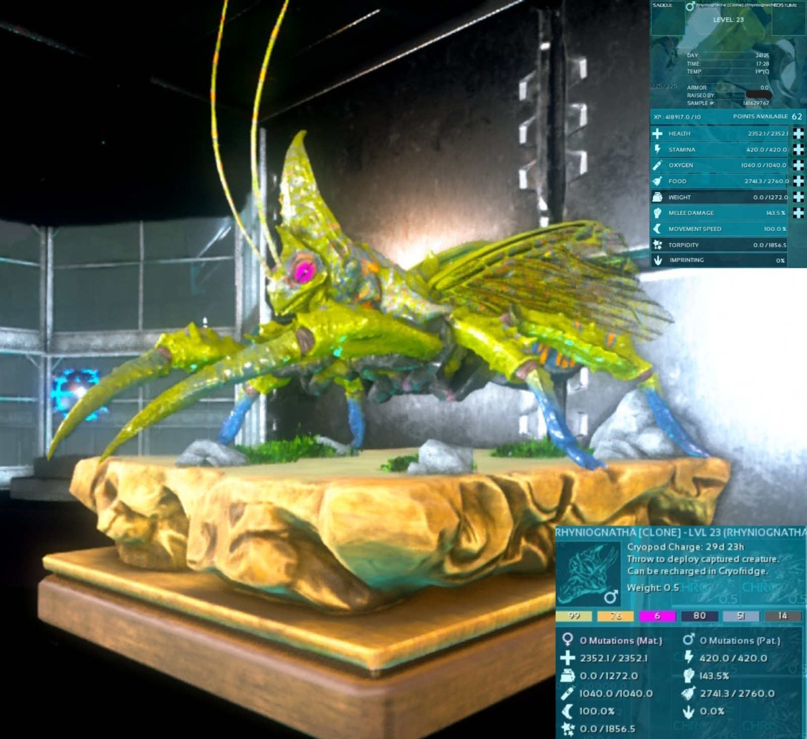 Ark Survival Evolved: Nintendo Switch PVE Official | Rhyniognatha Clone