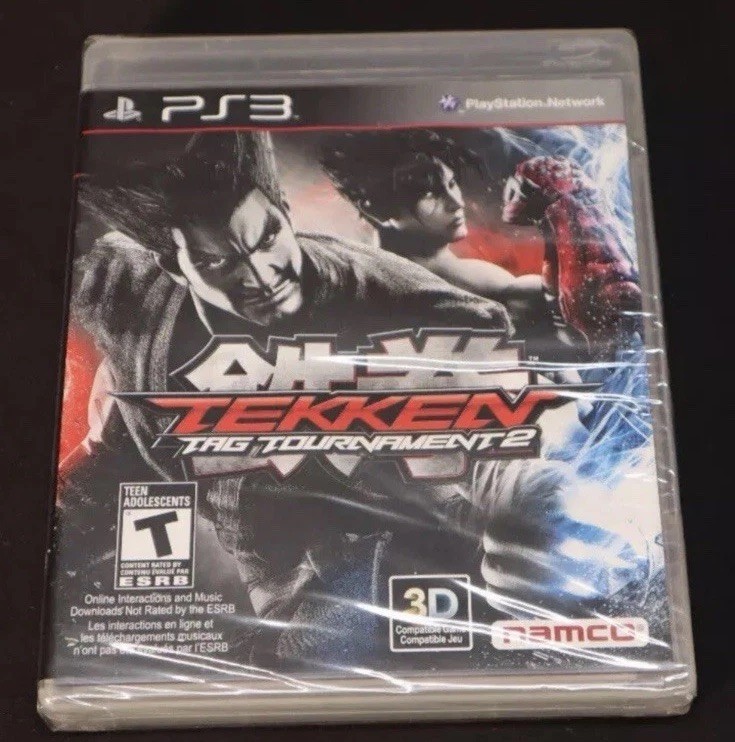 Tekken Tag Tournament 2 Playstation 3 PS3 Namco 3D Video Game BRAND NEW SEALED