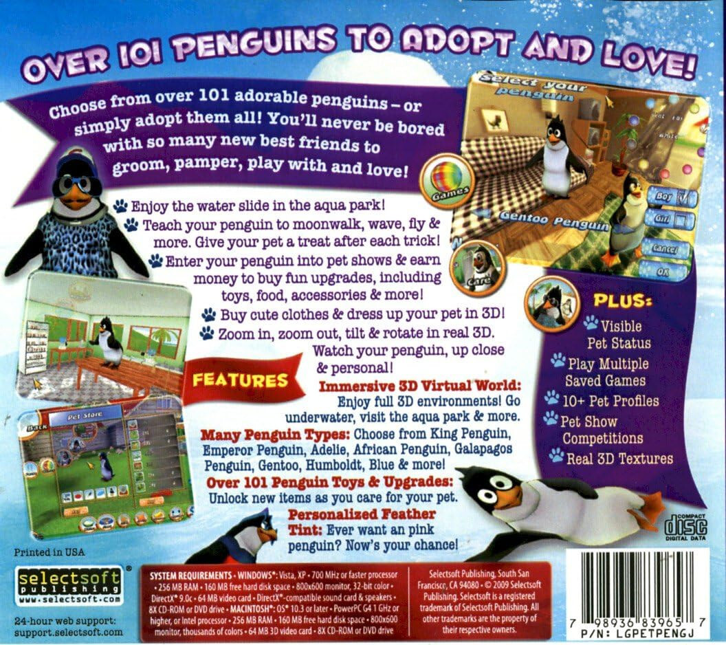 101 Penguin Pets – Virtual Pet Game