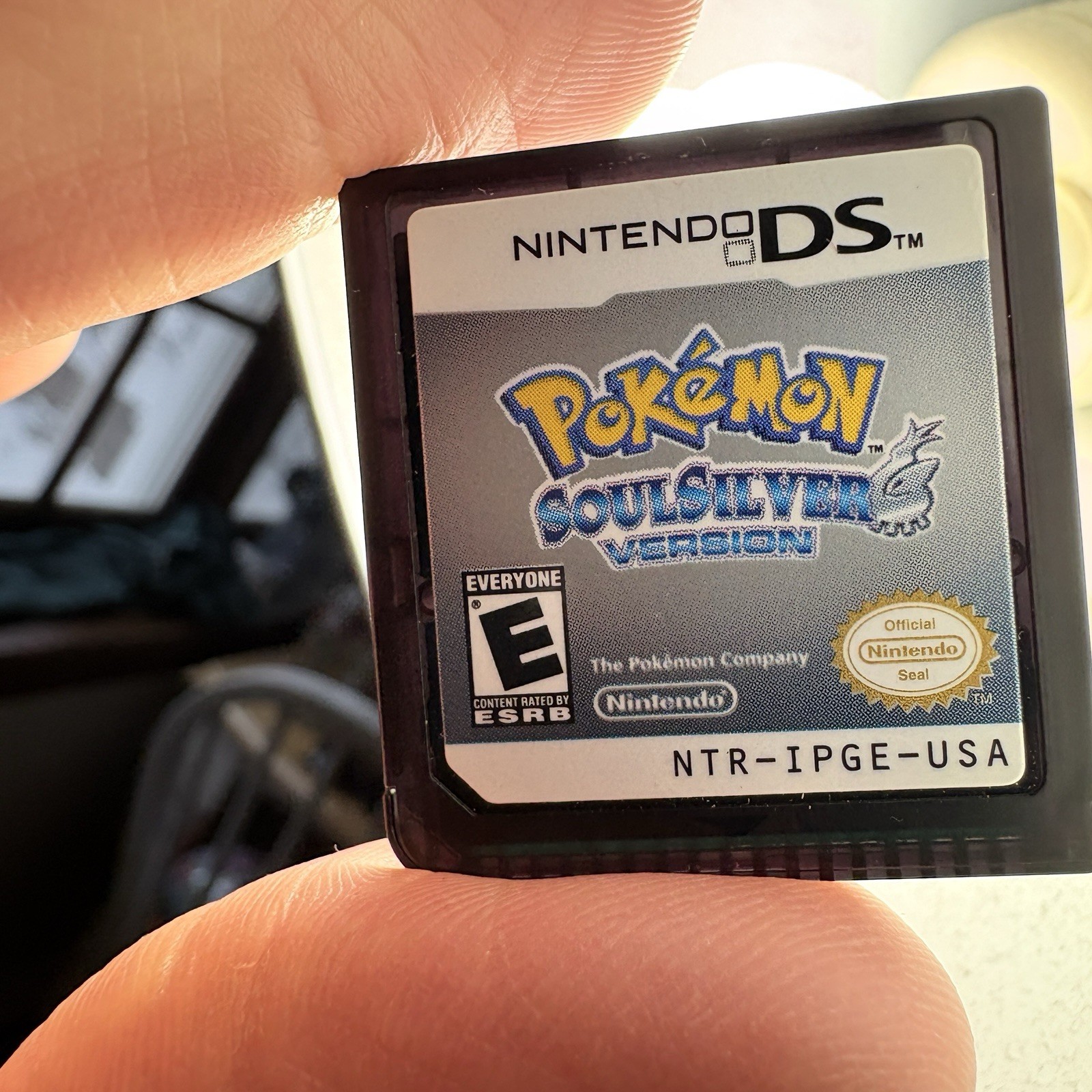 Pokemon SoulSilver Version Nintendo DS Loose Cartridge Only Authentic Tested