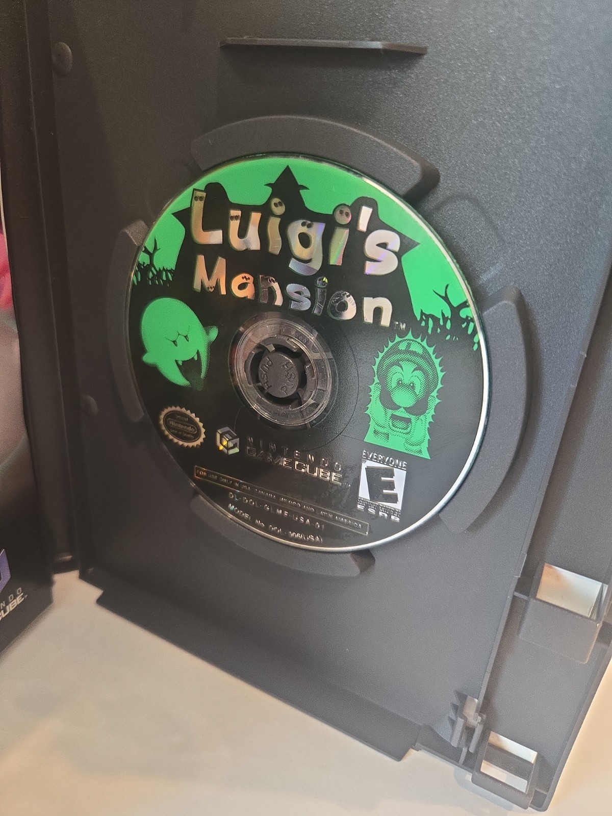 Luigi’s Mansion Nintendo GameCube Complete CIB Black Label