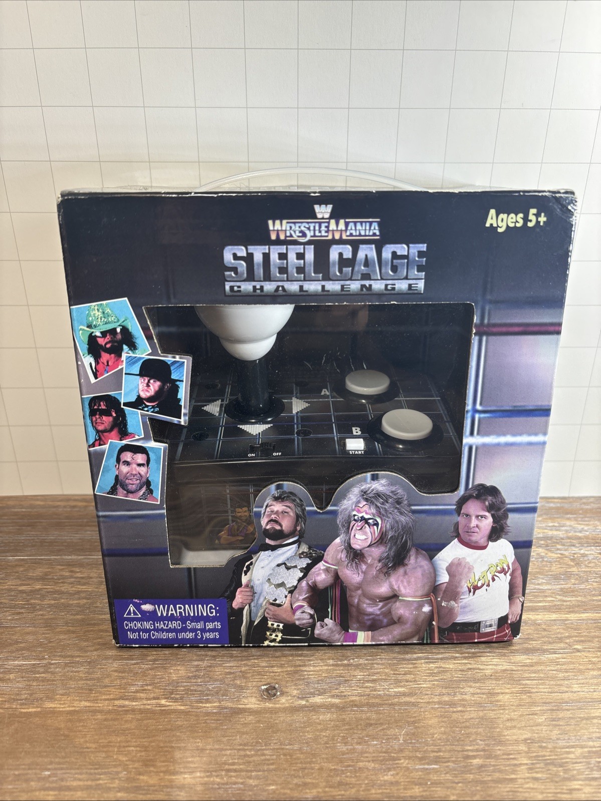 WrestleMania 25th Anniversary Video Game WWE Steel Cage Challenge New In Box