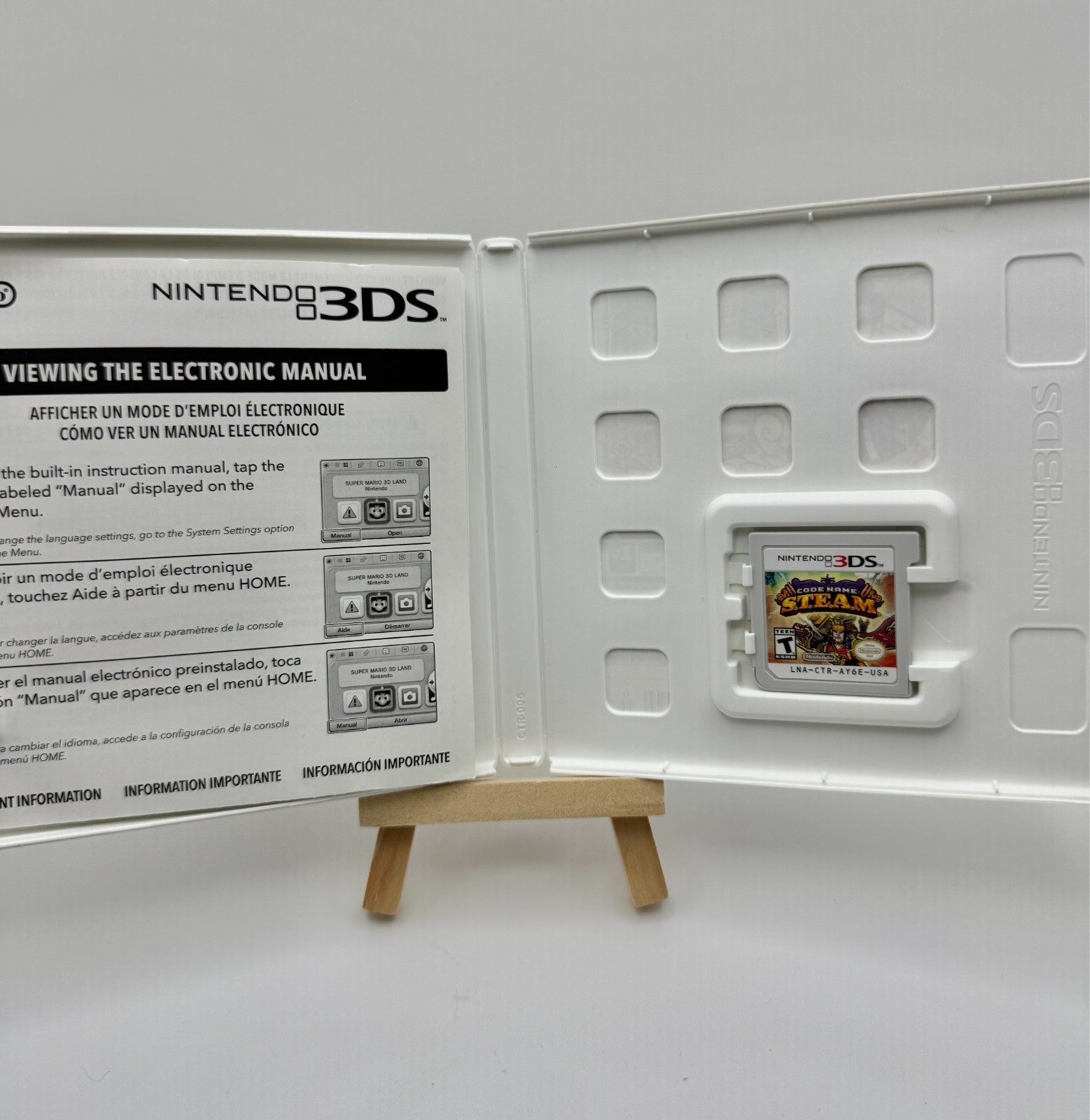 Code Name: S.T.E.A.M. (Nintendo 3DS) – Complete In Box