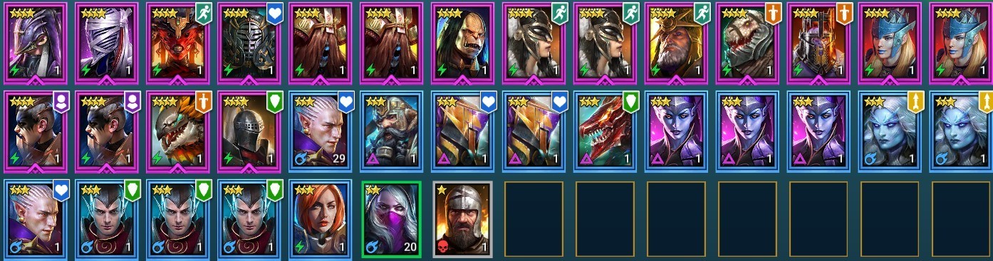 Raid Shadow Legends | Starter acc with Tekteon : 98k energy / 30 Legendary hero