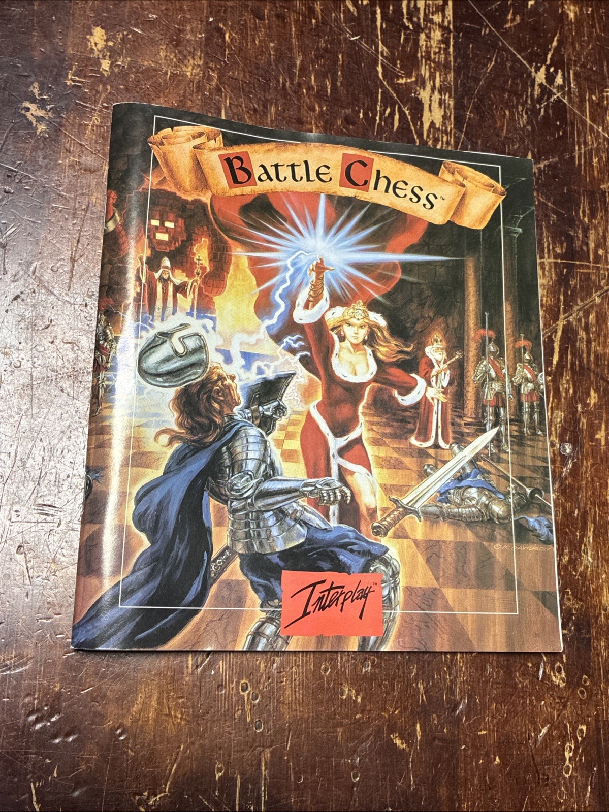1990 Battle Chess – MS-DOS PC Computer Video Game Floppy Disks (3.5” & 5.25”)