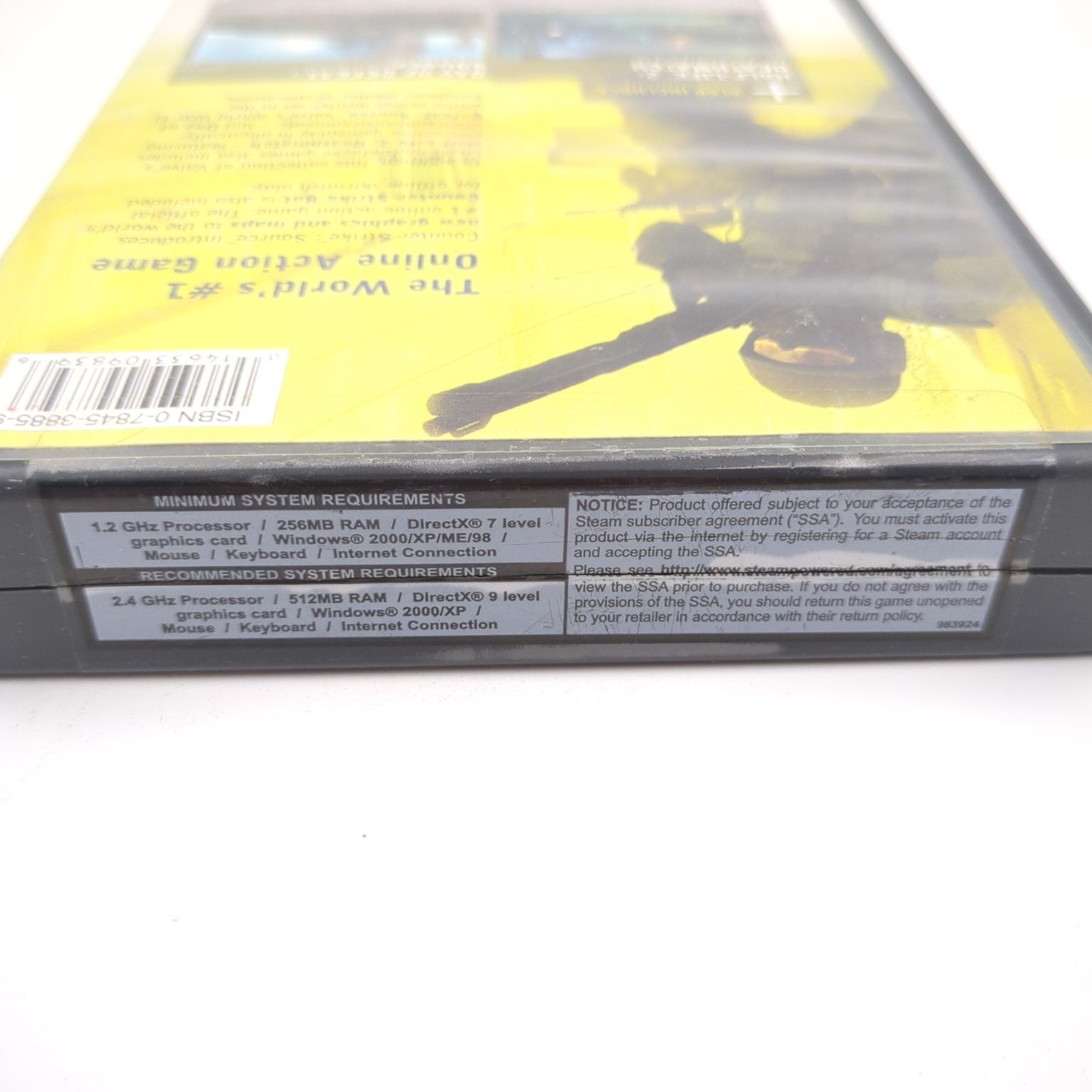 Counter-Strike: Source PC Video Game w/ Half-Life 2 Deathmatch & DoD Source