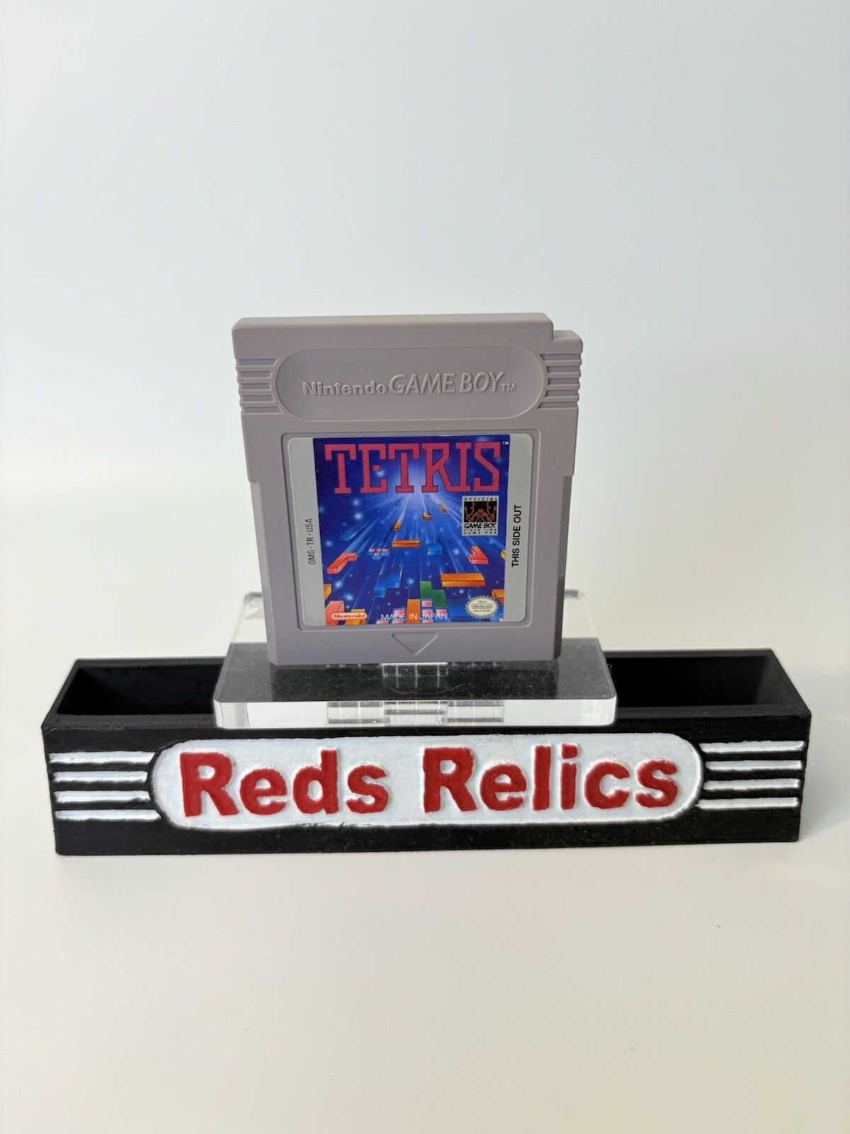 Tetris (Nintendo Game Boy, 1989) Cartridge Only Near Mint Label