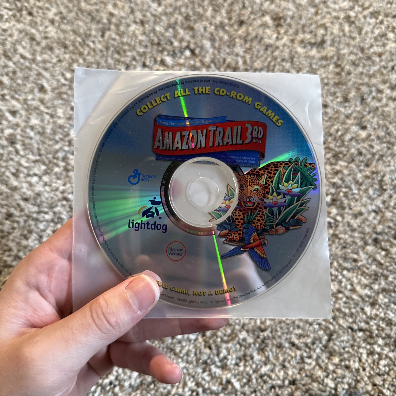 Mattel’s Amazon Trail 3rd Edition PC Game General Mills 2000 CD-ROM