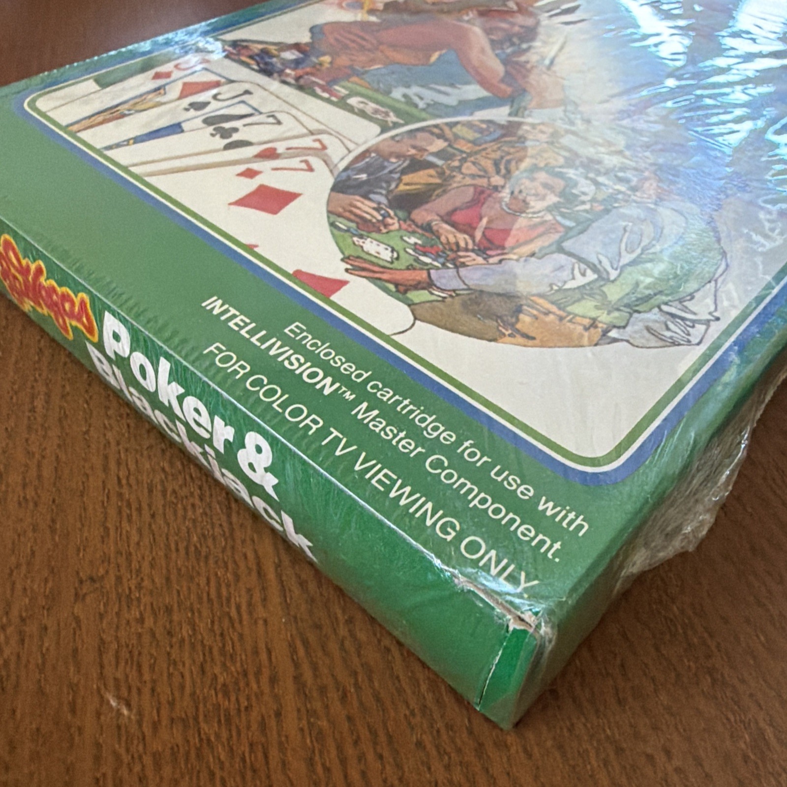LAS VEGAS POKER AND BLACKJACK FOR MATTEL INTELLIVISION, FACTORY SEALED