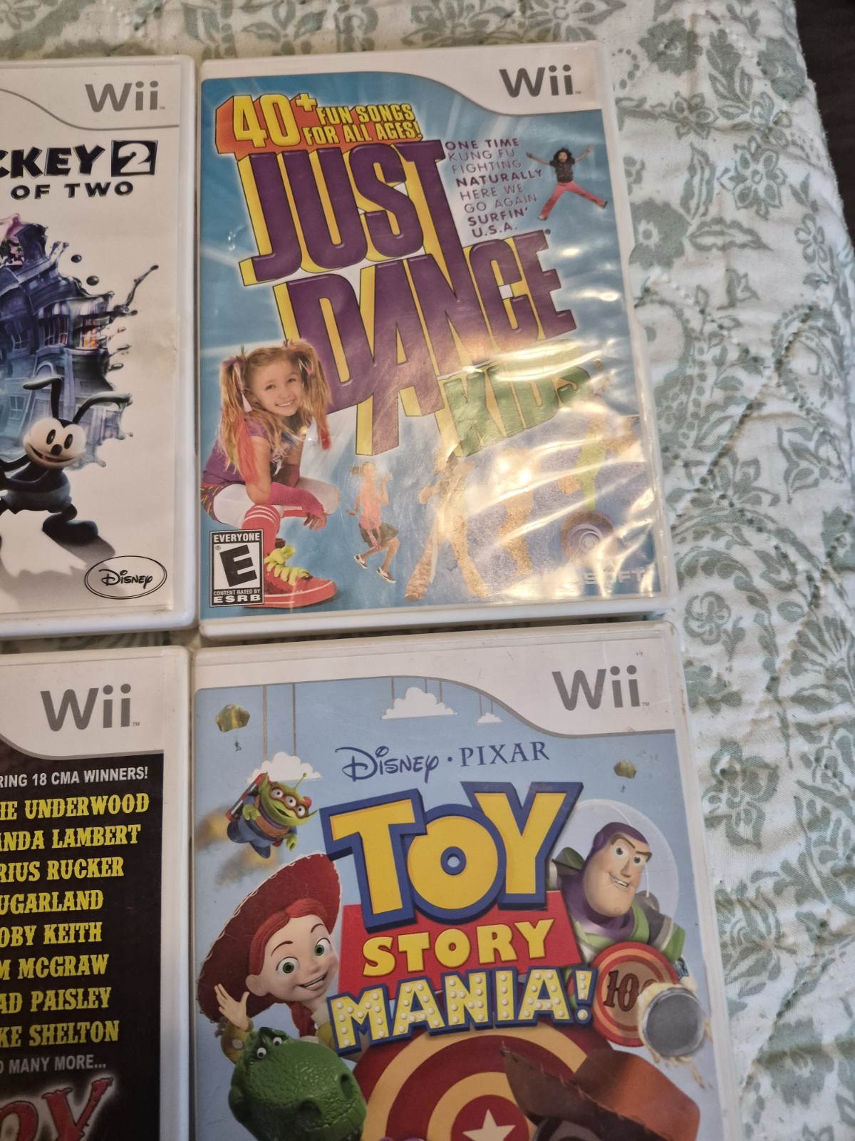 Nintendo Wii Games. Lot Of 5. Good Condition. Various Titles