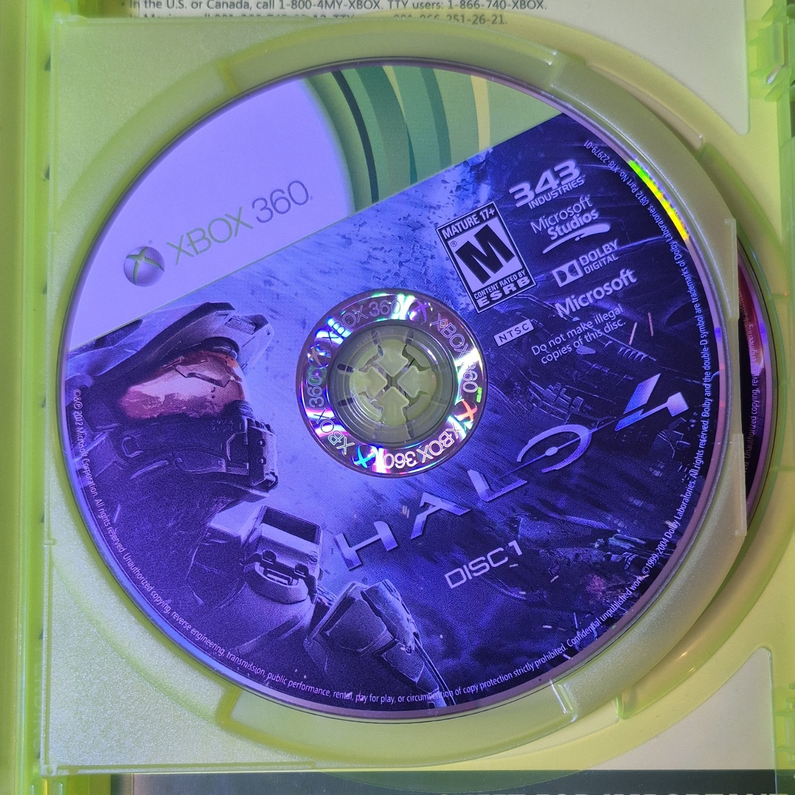 Microsoft Studios Halo 4 Xbox 360 Shooter Action Adventure Multiplayer