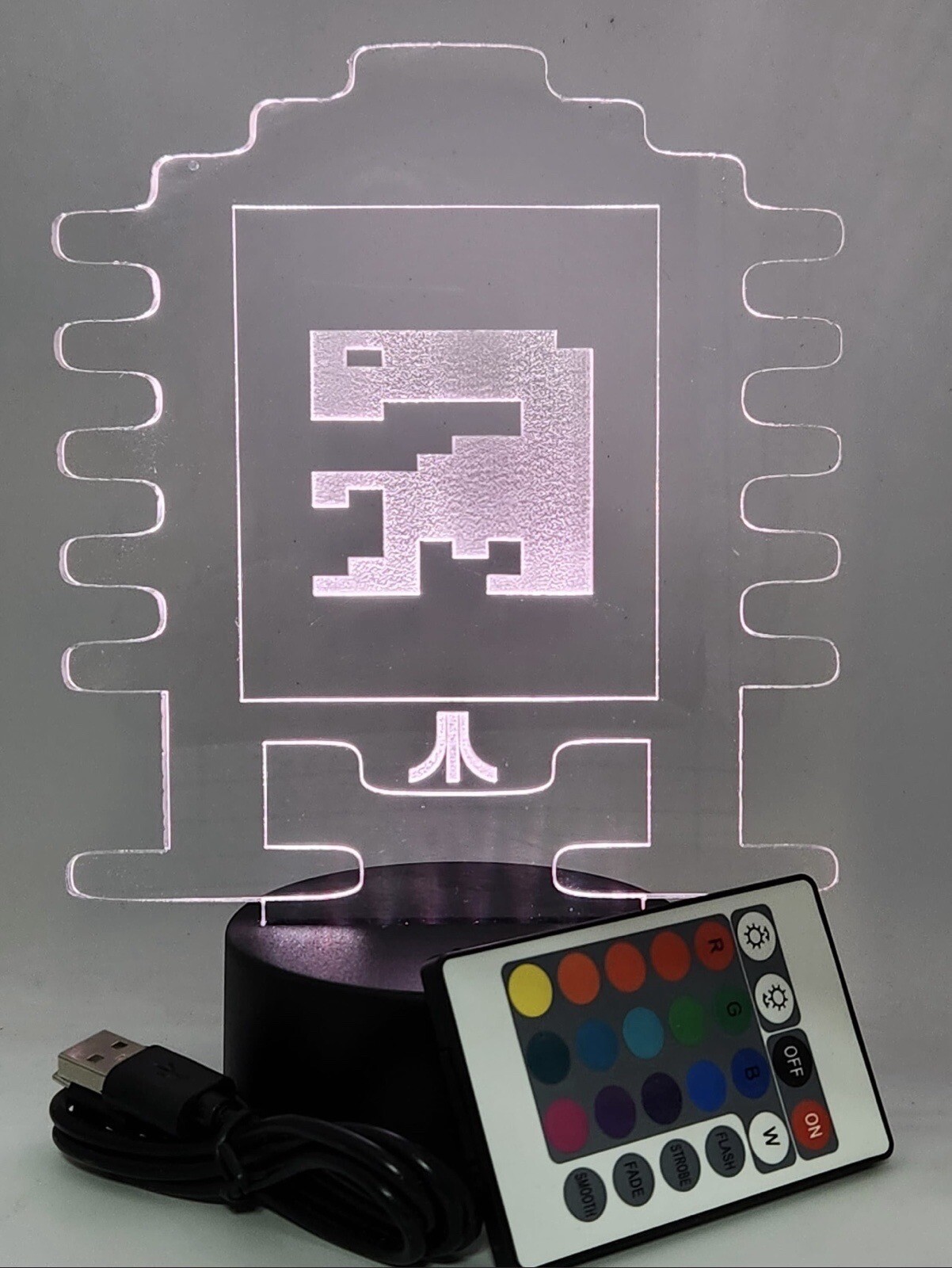 E.T. The Extra-Terrestrial (show it off) 3D LED Light for the ATARI 2600 game
